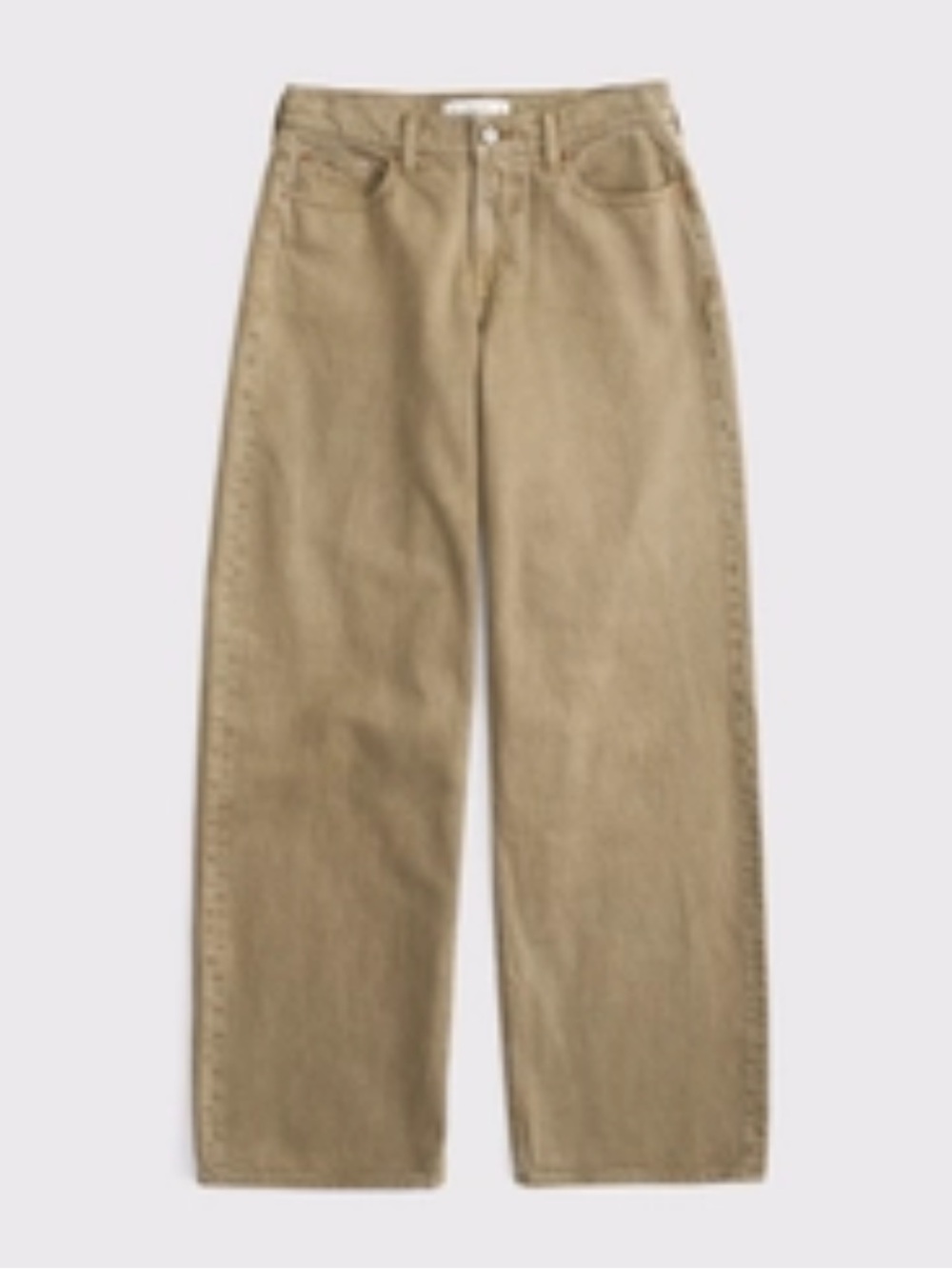 Wide Leg low rise light brown jeans